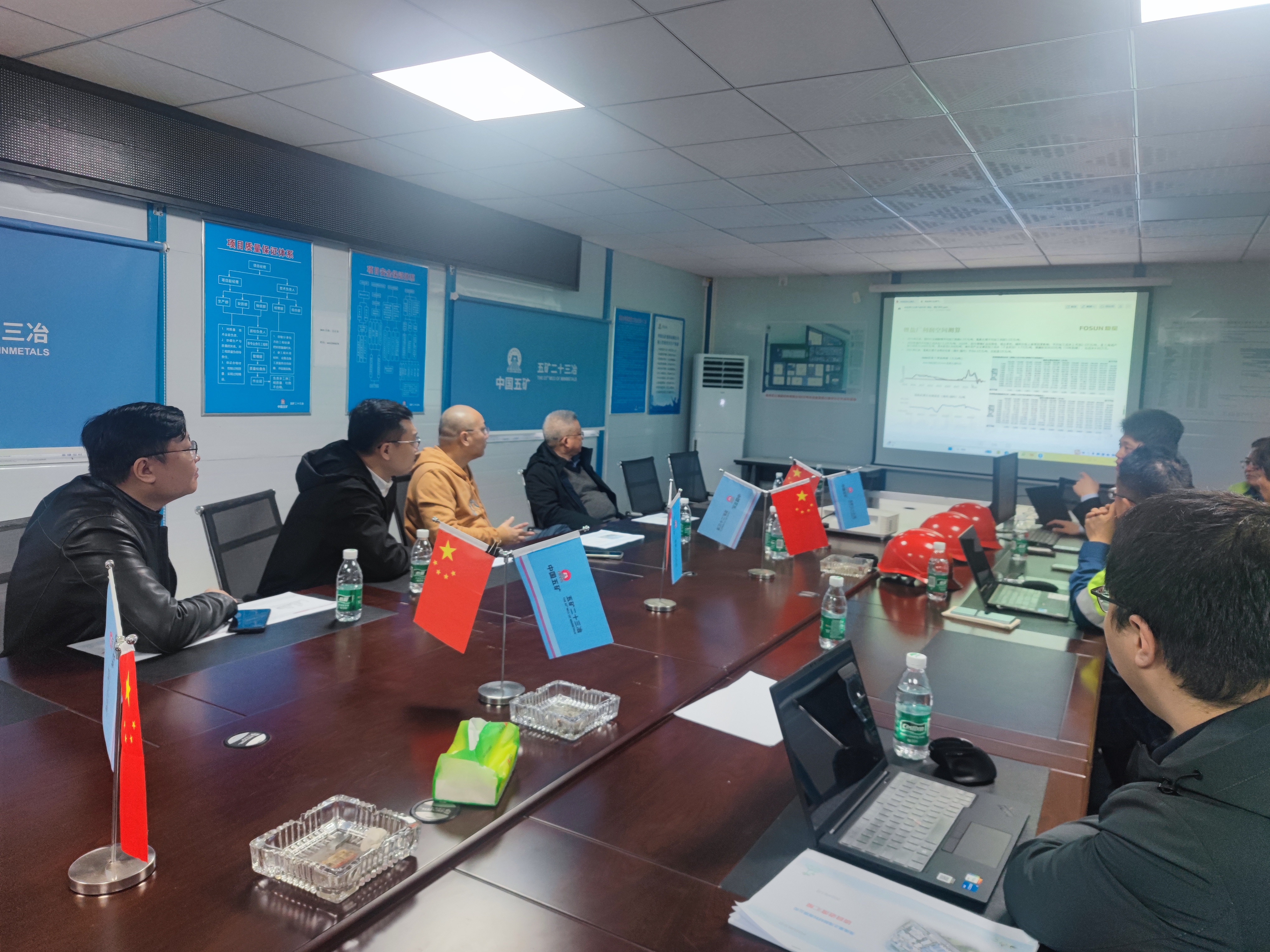 復星國際執(zhí)行董事龔平現(xiàn)場調研氫氧化鋰項目